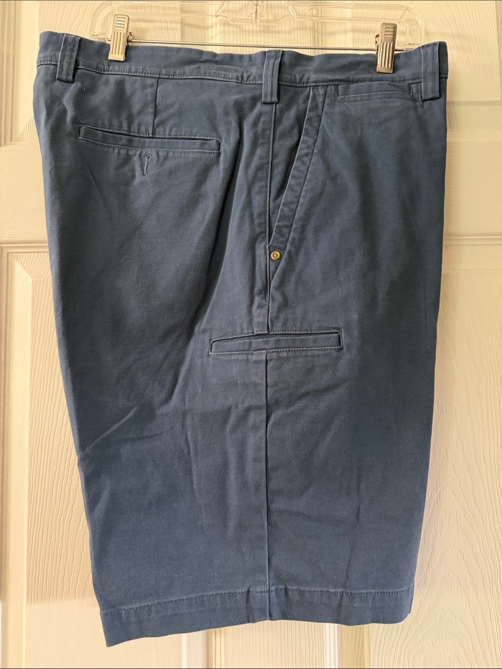 Duluth Trading Co Navy Cargo Shorts